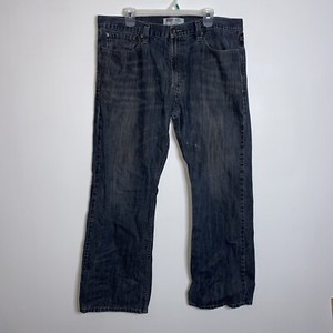 Levis 527 Jeans Low Boot Cut Blue Denim Men Size 38x30 Flap Back Pockets |  eBay