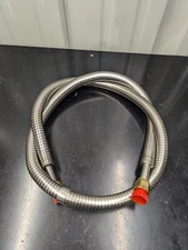 MVE Liquid Nitrogen Cryogenic Transfer Hose 6'x1" Stainless Steel 6 Feet 1 Inch