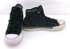 PF Flyers Shoes Center Reissue Hi Navy Blue Sneakers Mismatch Womens 6/7