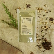 Guava Leaves Fine Powder Psidium Guajava Organic Herbs Spices Fresh Pure Premium