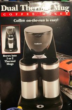 Salton Dual Thermal Mug Coffee Maker 