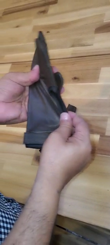 TRADITIONELLER BOGENSCHIESSEN SCHIESSHANDSCHUH TOP QUALITÄT HANDSCHUH 100% ECHTLEDER SCHOKOLADE - Video 1 von 1