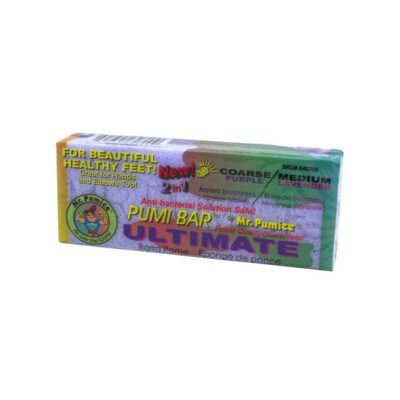 Mr. Pumice Ultimate Pumi Bar Exfoliate Hard Dead Skin Callus Remover - US Seller