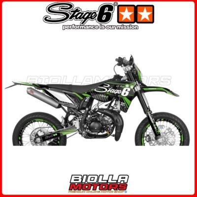 S6-058806.2/GR GRAFIK DEKO KIT STAGE6 GRÜN SHERCO SUPERMOTARD SHARK 50CC (AM6