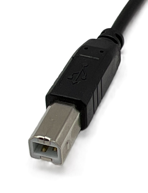 Cavo USB Per Stampante Tipo A A Tipo B - 2,7 Metri - Compatibile Con Canon PIXMA TS9550 E Altre Stampanti - 3