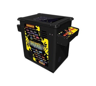 NAMCO PAC-MAN PIXEL BASH Arcade Machine Game BLACK CABINET COCKTAIL TABLE