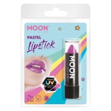 Moon Glow Pastel Neon UV Lipstick Pastel Lilac M37654 Costume Make Up