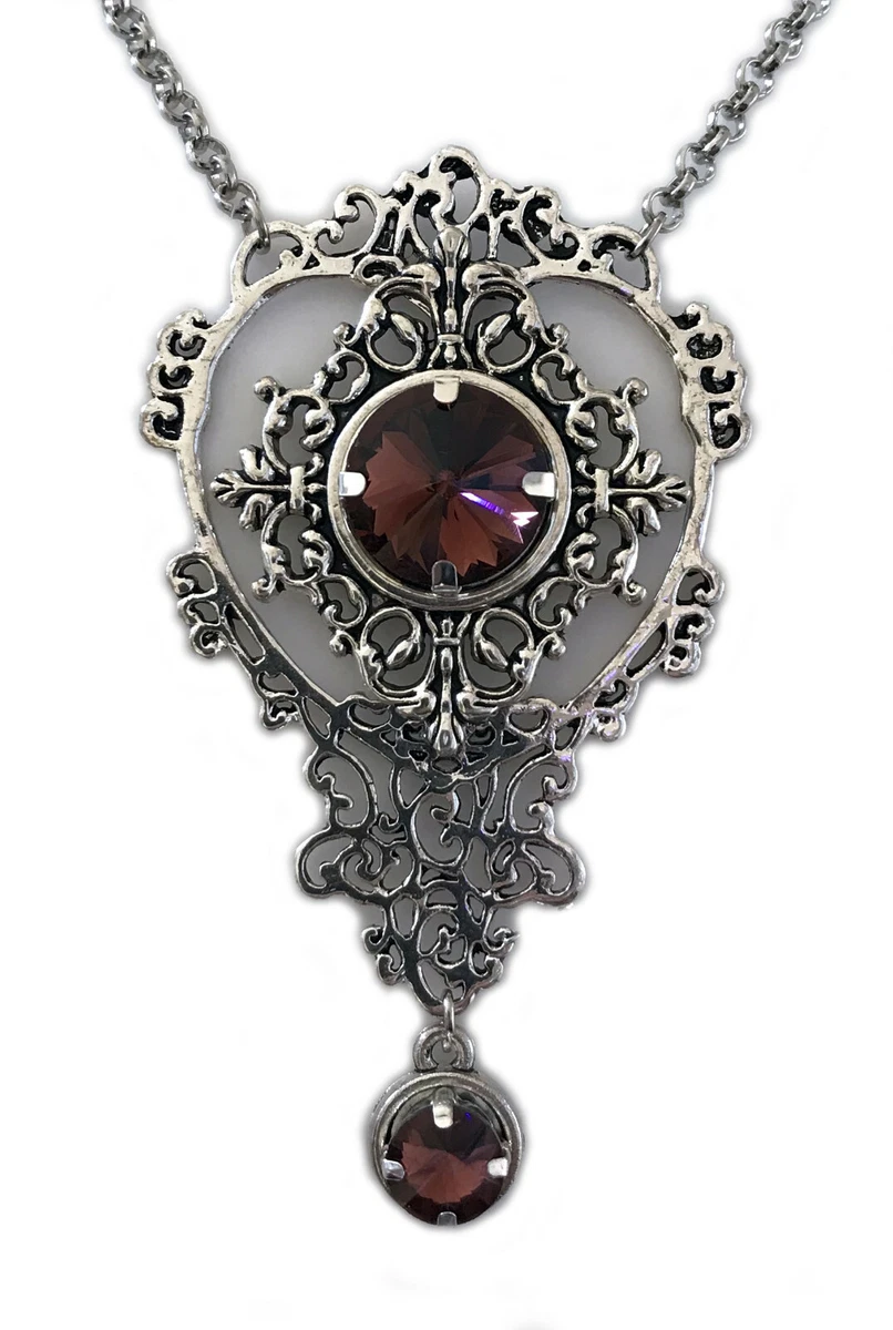 Necklace goth sale