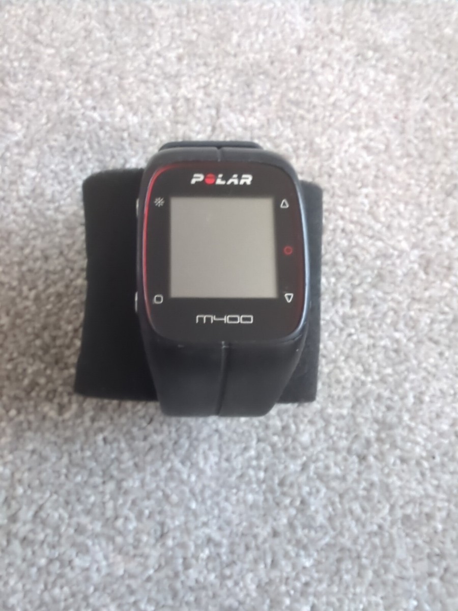 Polar M400 GPS Running Watch *Not Holding Charger* A1 UK - Main Image