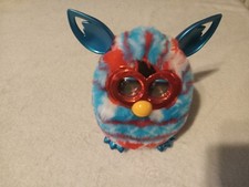 2012 Furby Boom Festive Sweater Special Edition Red White Blue Tested Working
