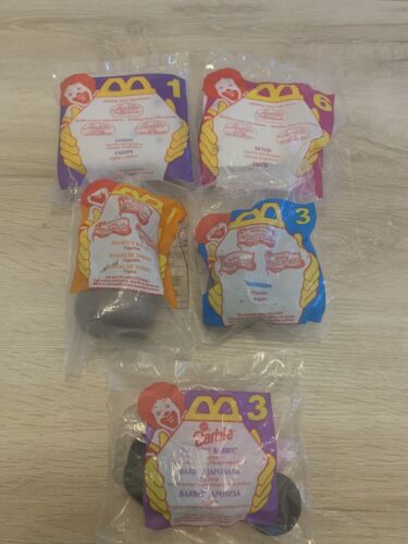 Aladdin Jungle BookDisney Barbie McDonald's Happy Meal New In Package - Picture 1 of 8