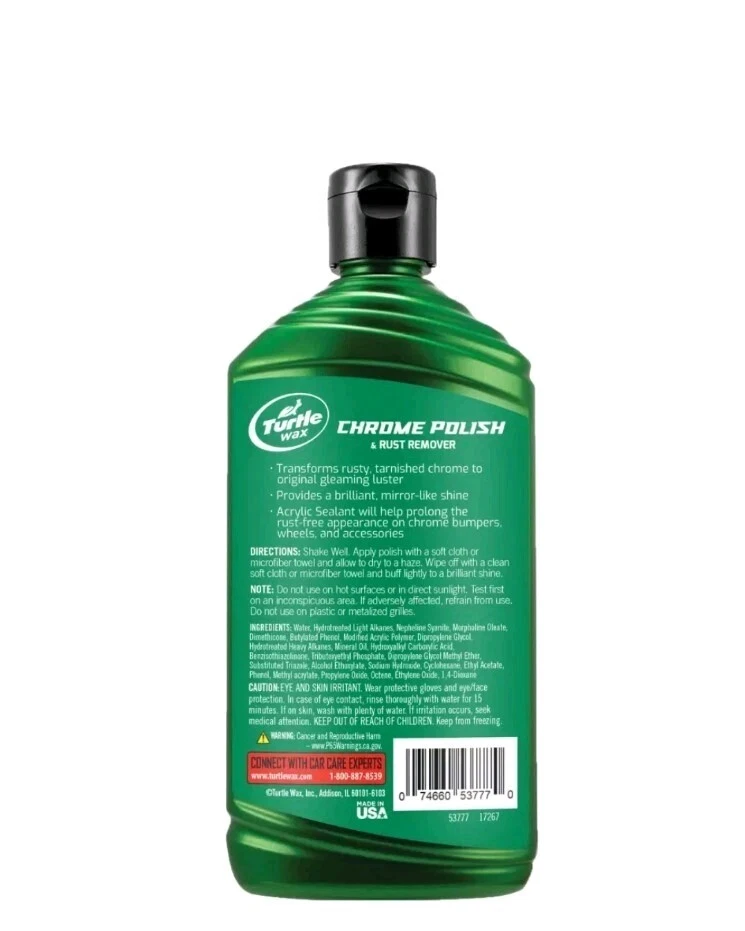 Turtle Wax Renew Restore Chrome Polish and Rust Remover, 10 oz ( Pack of 2 ) - Image 4 of 4