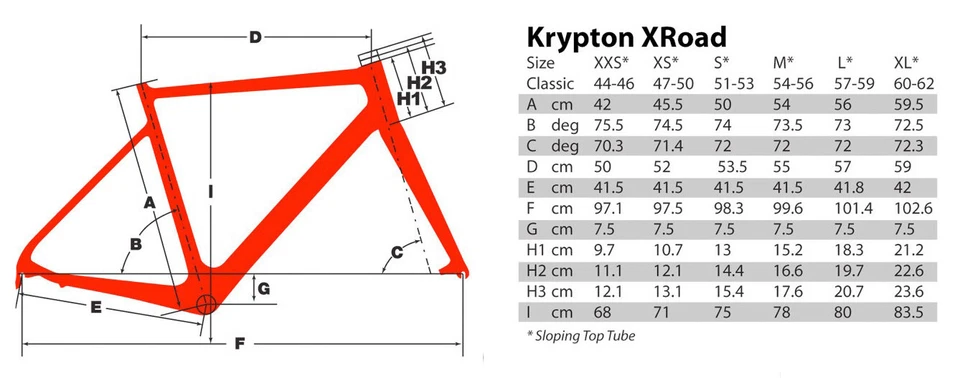 Nuevo Argon18 Krypton X-Road Carbon Disc Road Cuadro XROAD X-Large "KIT" Nuevo/Caja Foto 4 de 4