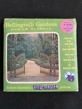 Sawyer's View-Master A 930 BELLGRATH GARDENS, Mobile, Alabama 1950's Pressing
