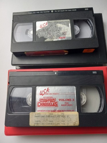 1979 VHS The Martian Chronicles Volumes 2 & 3 READ DESCRIPTION - Picture 2 of 6