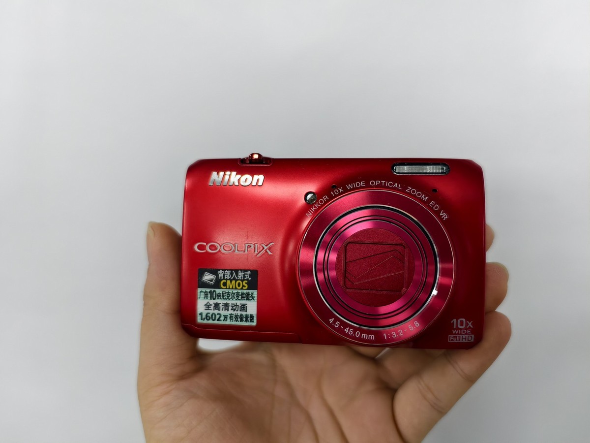Nikon COOLPIX S6300 16MP Digital Camera 10x Zoom NIKKOR Glass Lens