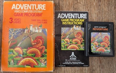 Adventure - Atari 2600 VCS - Originalverpackt & Komplett!