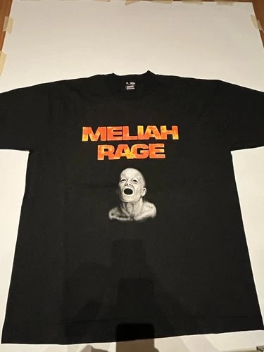 Meliah Rage Death Valley Dream XL Thrash Metal Godsm Vintage vintage concert t-shirt, vintage, size XL, single stitch, B+ condition