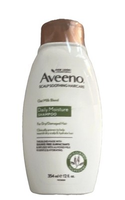 Aveeno Scalp Soothing Oat Milk Blend Shampoo Sulfate-Free for Dry Hair 12 oz