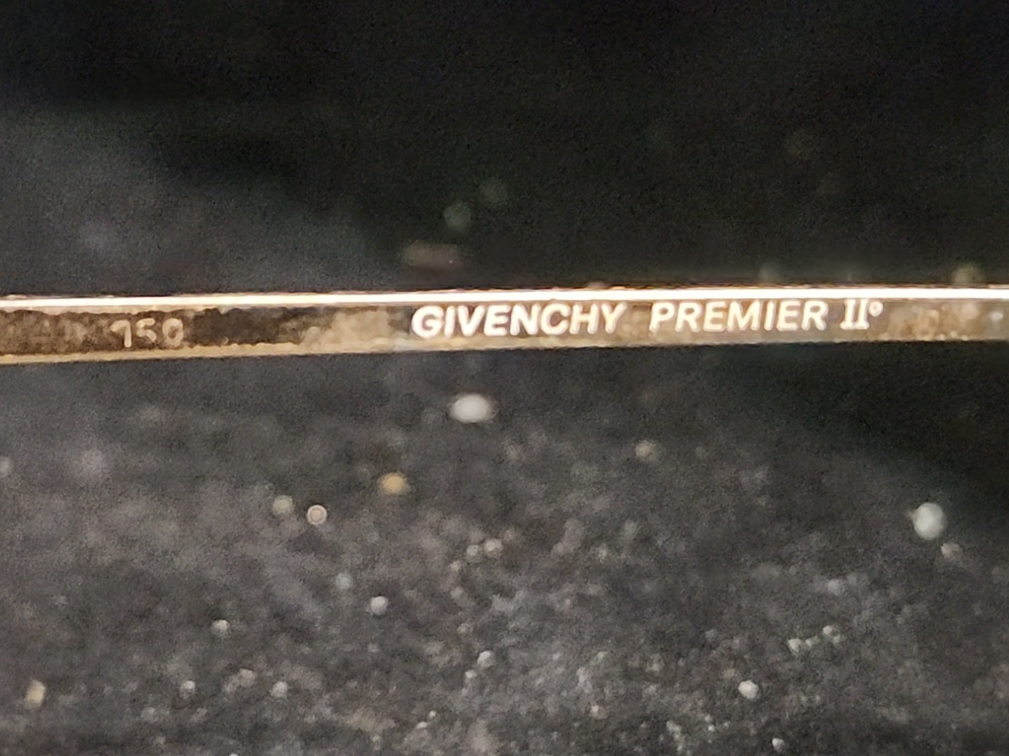 Givenchy Premier II Solid 18K Gold Frames 750 Hal… - image 2