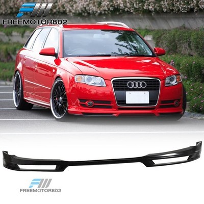 Fits 06-08 Audi A4 B7 4Dr 2 Dr Type A Front Bumper Lip Spoiler PU