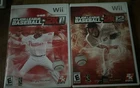 Major League Baseball 2K12 & 2K11 Nintendo Wii CIB
