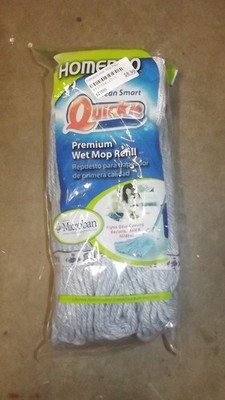 Quickie Premium Wet Mop Refill With Microban #023MB NOS T18