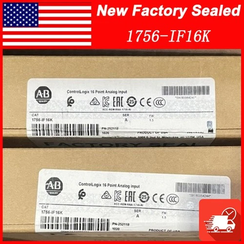 New AB 1756-IF16K SER A Free Shipping New in Box New Factory Sealed AB 1756IF16K