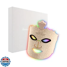 ANGAUSS 7 Color LED Face Mask Light Therapy, Red Light Therapy Ma