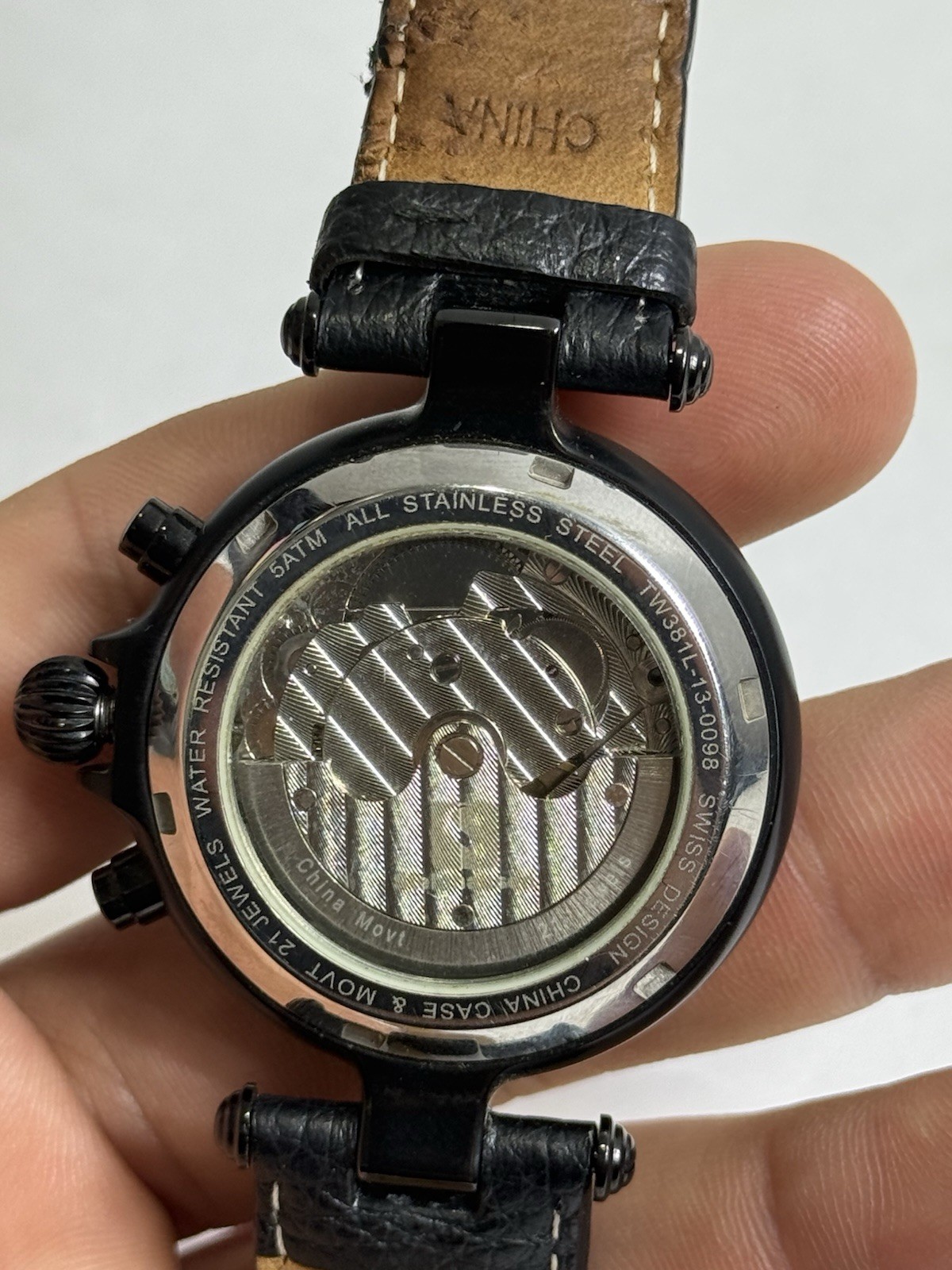 Steinhausen Automatic Chronograph Model TW381L Me… - image 6