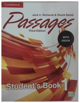Passages Level 1 Student's Book - Paperback, by Richards Jack C.; - Acceptable