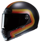 HJC V10 Crania Retro Style Foni MC1SF Red
