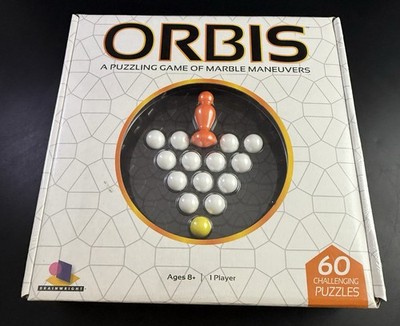 ORBIS - A PUZZLING GAME OF MARBLE MANEUVERS EDUCATIONAL BRAINWRIGHT GAMES Vi08