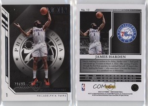 2022-23 Panini Noir Association Edition /99 James Harden #13