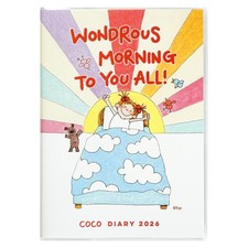 GreetingLife Coco-chan Planner 2026 B6 Softcover Morning CD-1371-RY