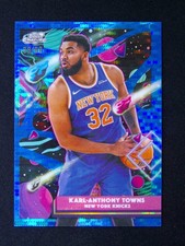 2025-26 Topps cosmic Karl Anthony Towns #167 Blue Moon Refractor /99