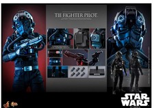Hot Toys Star Wars A New Hope MMS798 TIE Fighter Pilot  1 6 Figure IN STOCK