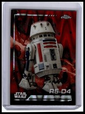 2024 Topps Chrome Star Wars 88 R5-D4 Red Blaster Raywave Refractor