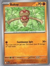 Baltoy 046/086 Common Chaos Rising Pokemon Near Mint