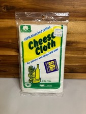 Vintage Dritz Cheese Cloth 4 Sq Yds  NOS New in Package  100 Bleached Cotton