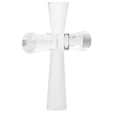  Ornement de croix en cristal Crystal Cross Figurine décoration décorative