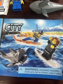 LEGO City Coast Guard Patrol 60011 *Incomplete Missing Parts