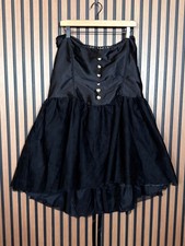 New Dolls Kill Mini Dress 3X Womens Black Sugar Thrillz Tulle Plus Size