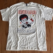 Bruno Mars Tour 2026 T-Shirt Romantic Tour Dates Shirt Mens Size XL