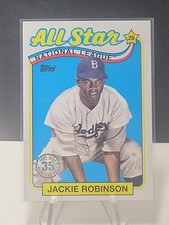 2024 Topps Series 2 - 1989 Topps All-Star Jackie Robinson #89ASB-44 Dodgers HOF