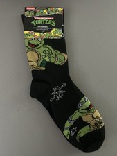 New Kids Teenage Mutant Ninja Turtle Socks Shoe Size 10-4