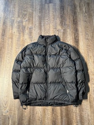 Vintage Nike Down Puffer Jacket Black Size M