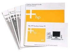 Set di 6 Guide HP per Pavilion Home PC (2005) PC Nozioni di base, Introduzione, Ecc