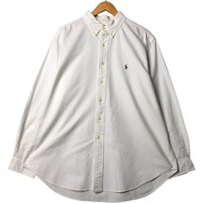 Used Ralph Lauren CLASSIC FIT long-sleeve button-down shirt men's size XL a...