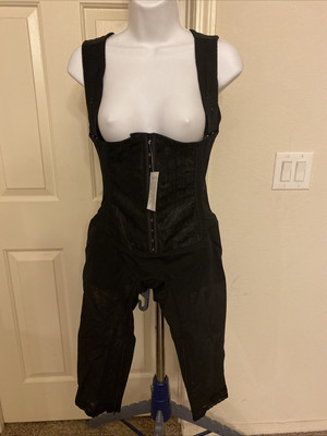 Ardyss Body Magic 2-Step System Long Body Shaper Size 44 Black BOMANL
